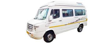 Hire 13 seater tempo traveller from anywhere at anytime