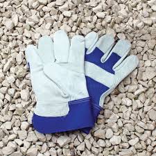 Men S Classic Rigger Thick Leather Palm Heavy Duty Work Garden Gloves One Size Gardening Gloves Thick Leather Work Gloves