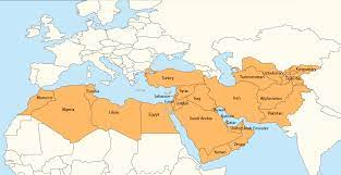 Middle East And Central Asia Map Introduction – Keys To Understanding The Middle East