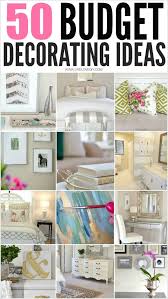 Doing home decor tastefully yet on a budget can be done with some planning, effort and. 50 Budget Decorating Tips You Should Know Livelovediy Home Decor Decorating On A Budget Diy Home Decor