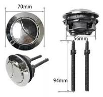 Botón De Descarga Doble Para Tanque De Inodoro, 58 Mm ...