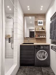 Lavanderia E Banheiro Juntos Como Resolver Projeto Do Banheiro Interior Do Banheiro Design De Interiores Para Apartamentos