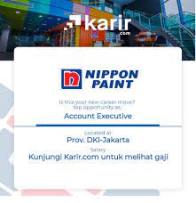 Check spelling or type a new query. Karir Com Twitter àªªàª° Ingin Memiliki Tantangan Baru Dalam Berkarir Pt Nipsea Paint And Chemicals Membuka Lowongan Kerja Sebagai Account Executive Untuk Penempatan Di Prov Dki Jakarta Isi Posisi Ini Dengan Melamar Melalui Https T Co Vgh5cesydr