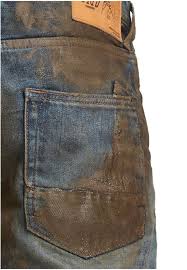 And the lake is near, so the mud is easily washed off but the girls don't hurry. Jeans With Fake Mud On Them The Pants No One Asked For Are Now For Sale