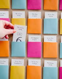 Escort cards are used to direct guests to their assigned tables at wedding receptions. 20 Brilliant Idea For Your Wedding Escort Cards