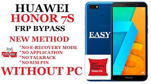 This is done so that novice users do not make a fatal mistake when editing the device kernel or brick their huawei honor 7s. Honor 7s Frp Unlock Bypass For Gsm
