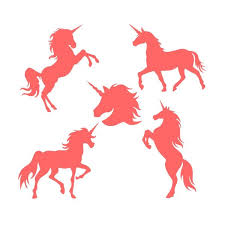 Unicorn Pack Svg Cuttable Design Unicorn Svg Unicorn Stencil Unicorn Outline