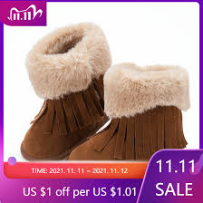 Melhor Ugg Bebe Boots 2021 Aliexpress