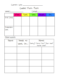 The Creative Apple Info On Guided Math Groups Math Lesson Plans Template Math Lesson Plans Lesson Plan Templates