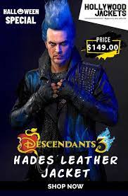 Hades Descendants 3 Cheyenne Jackson Jacket Cheyenne Jackson Hades Descendants