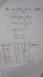 Berat badan balita adalah 8,4 kg. 31 Data Hasil Pengukuran Berat Badan Siswa Kelas Xii Di Suatu Sekolah Disajikan Dalam Brainly Co Id