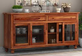 Buy Pryce Kitchen Cabinet Teak Finish Online In India Wooden Kitchen Furniture Wooden Kitchen Cabinets Kitchen Furniture
