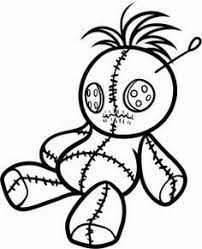The best voodoo doll free coloring pages for all. How To Draw A Voodoo Doll Step 8 Voodoo Doll Tattoo Doll Tattoo Doll Drawing