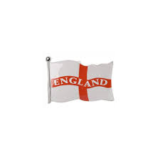 The flag used by the british royal navy (the white ensign) is also based on the flag of england, consisting of the st. Pms Plastic England Flag 25x18 England Flags Decorations From Hakimpur Ltd Buyfromhome Co Uk Uk