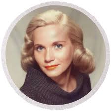 Eva Marie Saint, Movie Star Beach Towel by Esoterica Art Agency