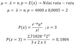 Tes ini memberikan tantangan tersendiri bagi mereka yang akan ujian. Distribusi Poisson Dan Contoh Soal Ketutrare
