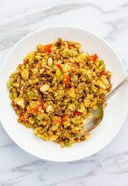 Summer Fresh Seven Grain Salad Copycat The Cookie Writer Recipe Lunch Recipes Healthy Grain Salad Recipes Grain Salad