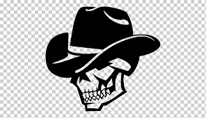 Cuchillos cruzados imágenes vectoriales, ilustraciones. Sombrero De Vaquero Craneo Gorra Plana Sombrero Sombrero Logo Monocromo Png Klipartz