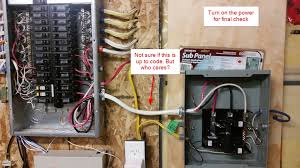 Do i need to run the wire inside a 2/ 1/2 electric pipe ? Diy 240v Sub Panel Siemens Eql8100d Installation In Canada Tesla Or Hot Tub Diyable Com
