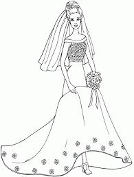 ✔ tons of bright and beautiful colors to use. Wedding Coloring Pages Beautiful Bride Coloring4free Coloring4free Com