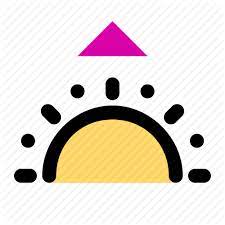 Day Forecast Landscape Morning Sun Sunrise Weather Icon Download On Iconfinder Weather Icons Sunrise Weather Sunrise