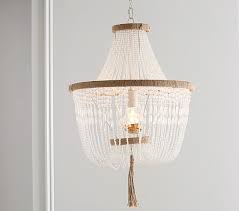 I love me some pottery barn. Rissa Crystal Beaded Kids Chandelier Pottery Barn Kids