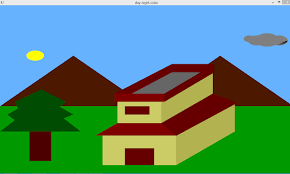 Day Night Color Opengl Projects Coding Source Code