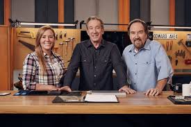 Tim allen dusted off a character from his home improvement days to make a joke about social distancing amid the coronavirus pandemic. Tool Time Again Tim Allen Richard Karn Reunite On History Diy Show
