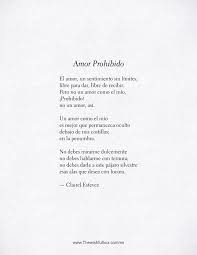 Amor Prohibido Poesia Y Poema De Amor Poema De Amor Letras De Poemas Poemas De Amor Libros