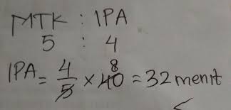2 rasio waktu yang diluangkan alfa untuk mengerjakan tugas matematika terhadap tugas ipa adalah 5 banding 3. Rasio Waktu Yang Diluangkan Karina Untuk Mengerjakan Tugas Matematika Terhadap Tugas Ipa Adalah 5 Brainly Co Id