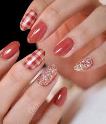 25 Elegant Red Japanese Nail Art Design For Round Nails Round Nail Designs Japanese Nail Art Short Acrylic Nails Designs