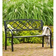 Sold & shipped by plow & hearth. Celtic Knot Iron Garden Bench Outdoor Garden Bench Garden Bench Metal Garden Benches