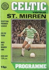 However, since falling to hearts in the opening game of the season, ange has managed to win five games. Celtic V St Mirren Scottish Premier League Programme 12 March 1980 Premier League Program St Mirren Celtic