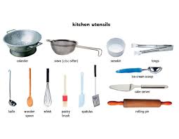 kitchen utensils dictionary ~ dy71