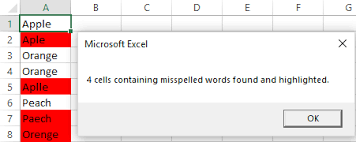 How To Spell Check In Excel