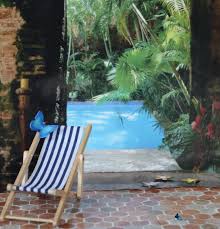 Chilienne Transat Pliable De Jardin Deco Decoration Piscine Jardin Chic Mobilier Jardin