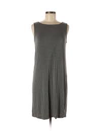 Details About Kenar Women Gray Casual Dress M