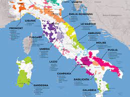 An association that has been in place since 1970 to promote and improve the regional wine production. Italian Wine Map And Exploration Guide Wine Folly