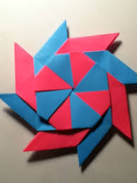 How To Make A Ninja Star Out Of Paper Step By Step Easy How To Make A 8 Point Transforming Ninja Star Recipe Ninja Star Creative Origami Ninja Star Origami