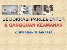 = angkatan perang ratu adil. Demokrasi Parlementer Ppt Download