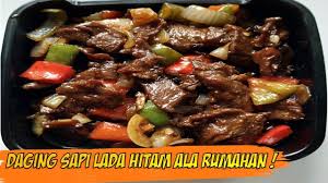 Black pepper sauce beef practical 22. Daging Sapi Lada Hitam Ala Restoran Bisa Dibuat Simple Dirumah Dapur Kita Youtube