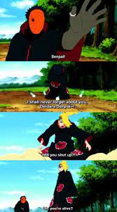 Oh You Re Alive Tobi Is So Stupid Before You Know The Truth Naruto Funny Naruto Shippuden Anime Funny Naruto Memes