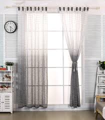 Gardine Transparent Gestreift Schlaufenschal Gardinen Schlaufenschals Gardinen Wohnzimmer