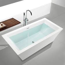 Free shipping upgrade your tub and pick up this vanity art freestanding soaking bathtub from wayfair. Vanity Art 67 X 31 5 Freestanding Soaking Bathtub Reviews Wayfair Free Standing Bath Tub Soaking Bathtubs Luxury Tub