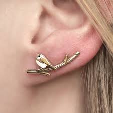 Origami Crane Dangling Earrings Made From Japanese Yuzen Washi Paper With  4mm Gold-filled Ball Posts