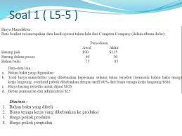 Contoh soal perhitungan job order costing. Latihan Soal Job Order Costing Ppt Download