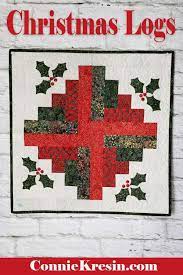 However, beginners may want to send your queen size log cabin quilt out to a long arm quilter to have it quilted. Christmas Log Cabin Quilt Tutorial Freemotion By The River