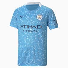 Read the latest manchester city news, transfer rumours, match reports, fixtures and live scores from the guardian. Man City Home Replica Youth Jersey Team Light Blue Peacoat Puma Personalise Puma Germany