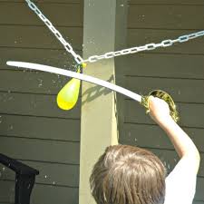 Real Life Fruit Ninja All For The Boys Ninja Party Ninja Birthday Parties Summer Activities For Kids