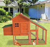 Fir Wood Outdoor Chicken Coop - Designer Review & Photo
